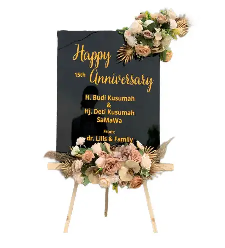 Papan Bunga Akrilik Warung Jaud