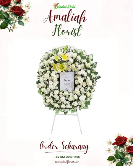 Krans Bunga Duka Warung Jaud