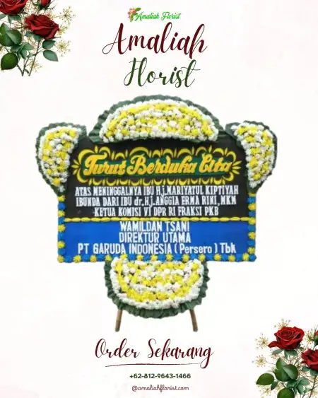 Papan Bunga Duka Warung Jaud